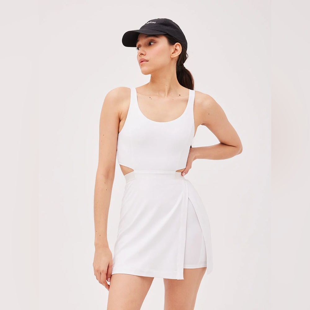 NWT Outdoor Voices Court Dress (white, medium)